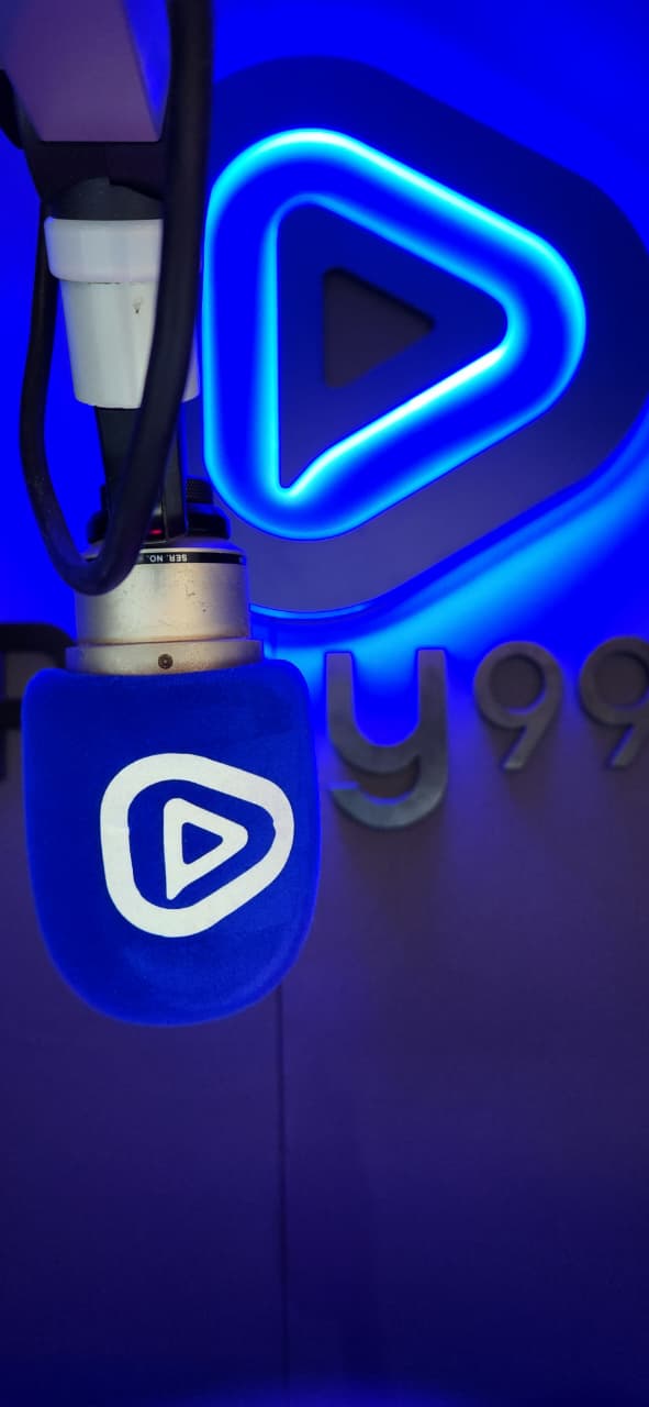 Estúdio Play FM — microfone Play FM